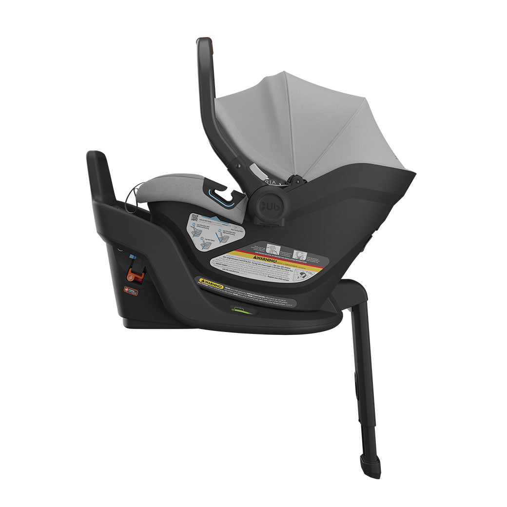 Side view of Uppababy Aria Infant Car Seat in -- Color_Anthony