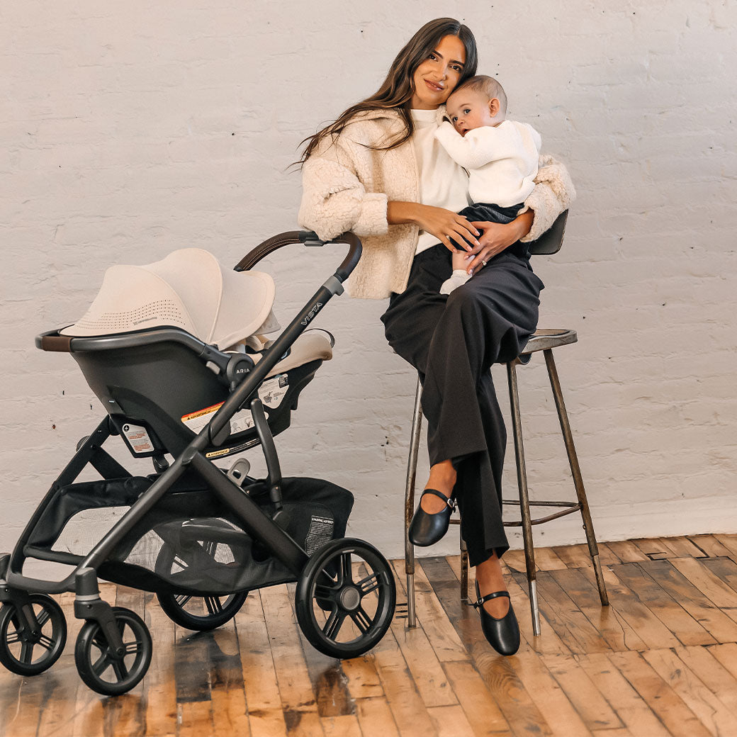 Vista V3 Twin Stroller + Aria V2 Travel System