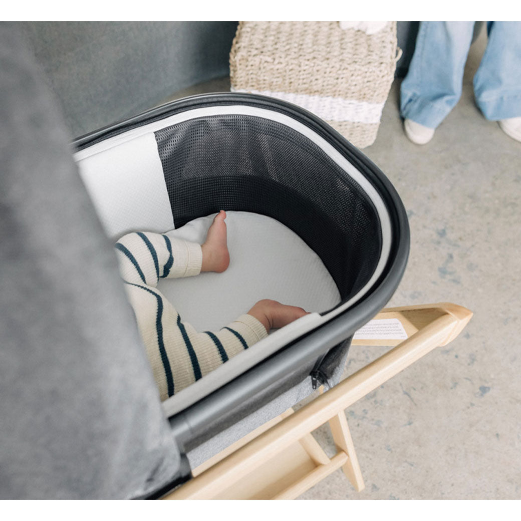 uppababy bassinet stand laundry insert UPPAbaby Bassinet Stand + Hamper Insert Bundle