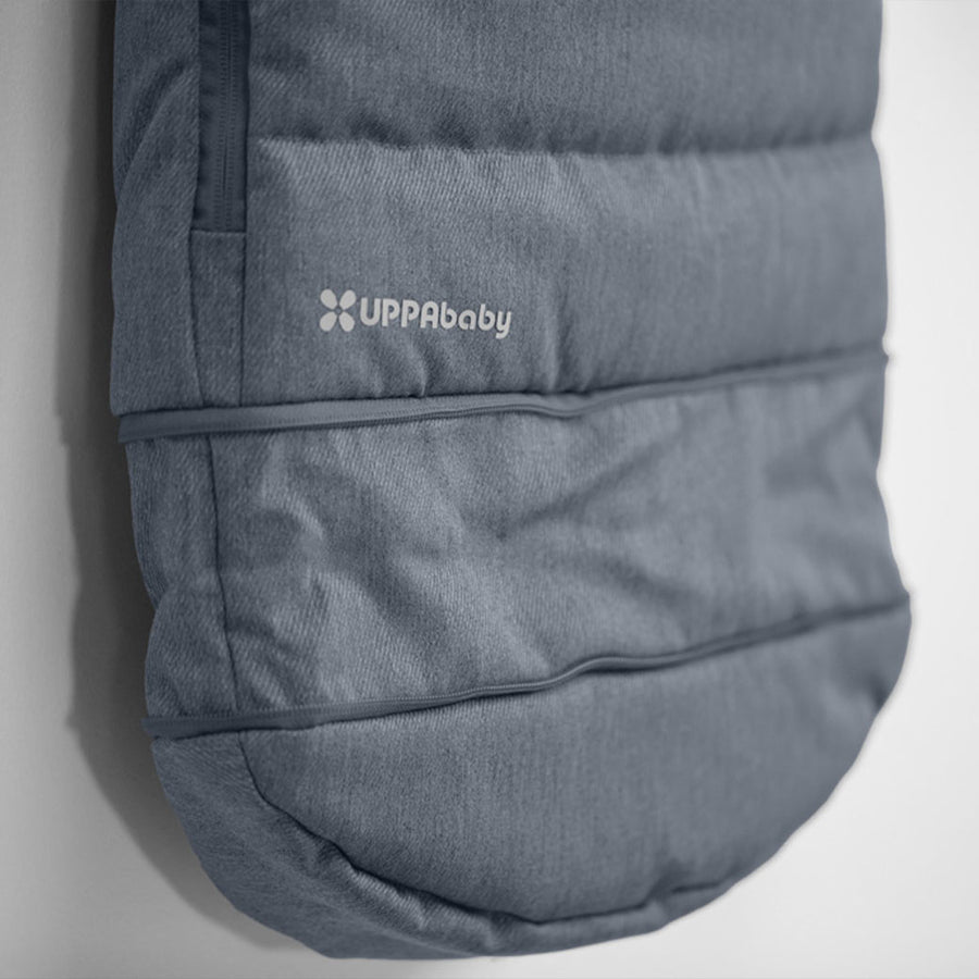 uppababy cozyganoosh footmuff pascal grey UPPAbaby CozyGanoosh - Julian