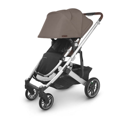 UPPAbaby CRUZ V2 Travel System stroller with canopy all the way down  in -- Color_Theo