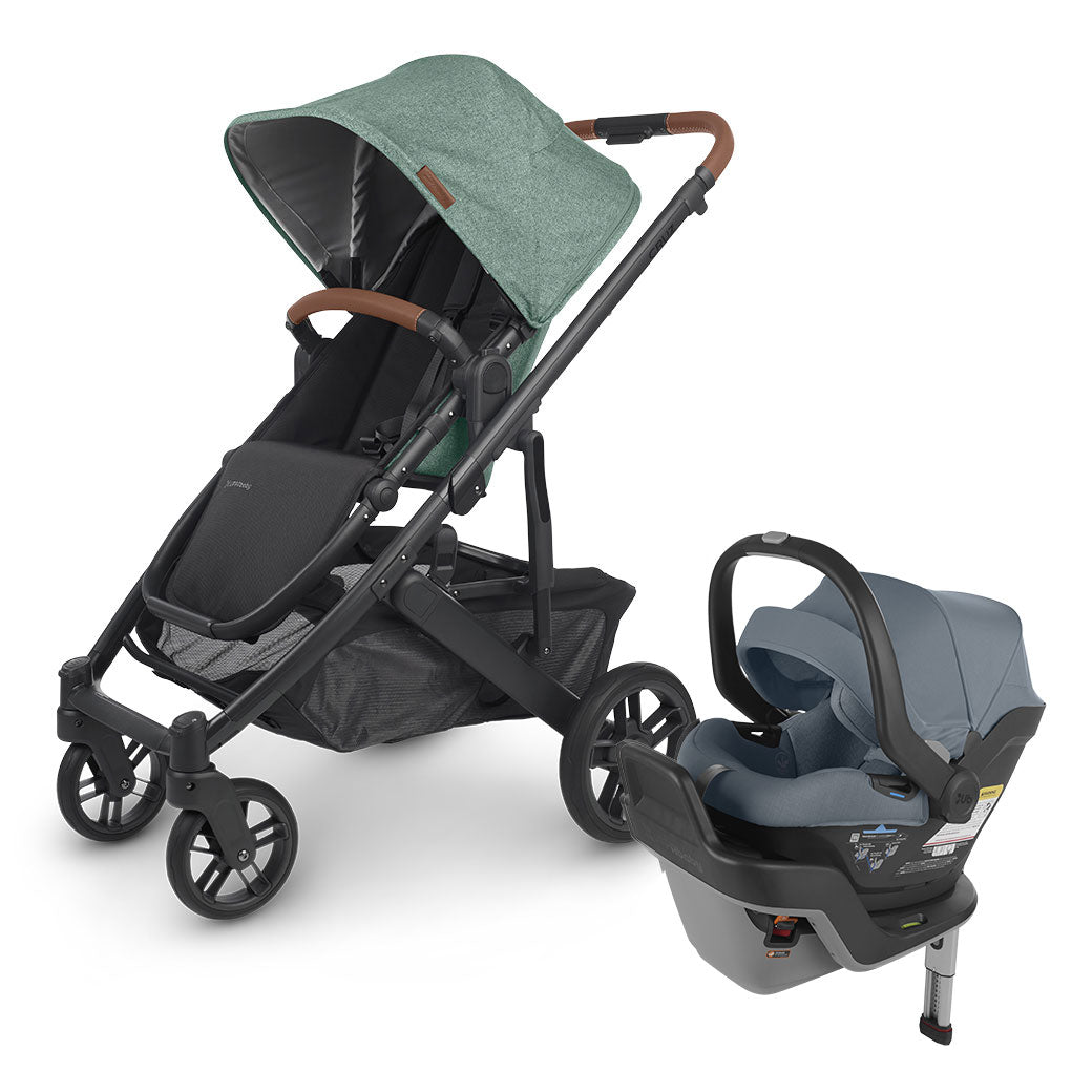 UPPAbaby CRUZ V2 Travel System in -- Color_Gwen _ MESA Max _ Gregory