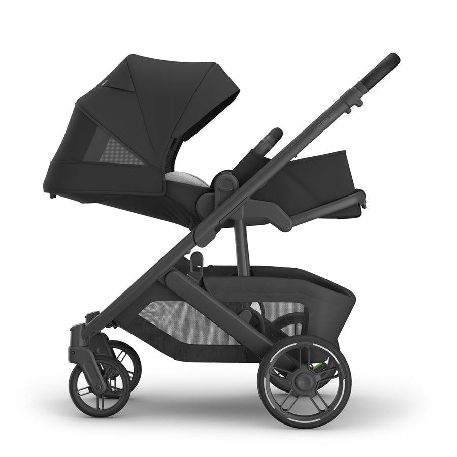 can the uppababy cruz be a double stroller UPPAbaby Cruz V3 Stroller, Julian: Dusty Blue | Carbon Frame
