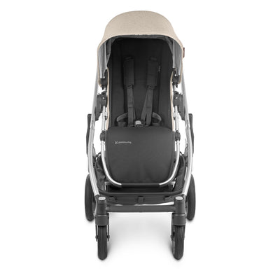 Front view of UPPAbaby CRUZ V2 Stroller without the handle bar  in -- Color_Declan