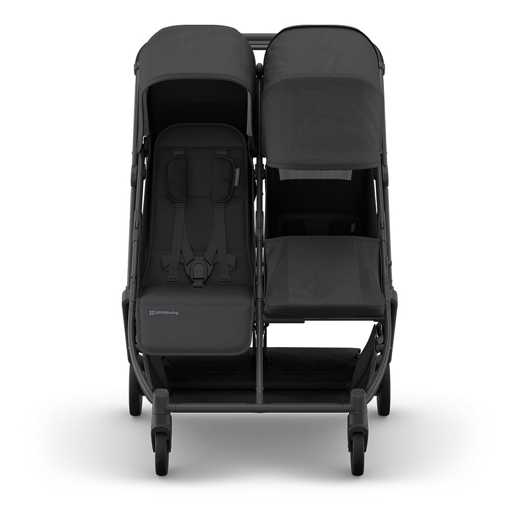 uppababy minu v2 charlotte UPPAbaby Minu Duo Stroller - Jake (Charcoal | Carbon Frame
