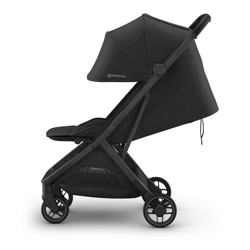 uppababy stroller recline UPPAbaby Minu V3 Stroller Jake (Charcoal Black)