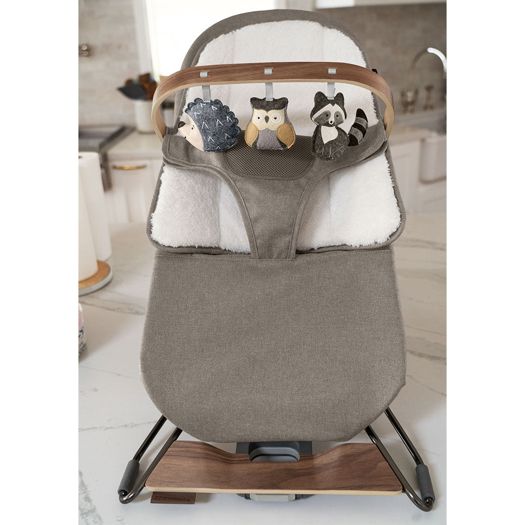uppababy mira toy bar Mira Bouncer Toy Bar Forest Fun