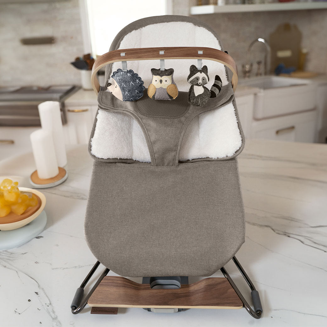 UPPAbaby Mira 2-in-1 Bouncer and Seat on counter in -- Lifestyle