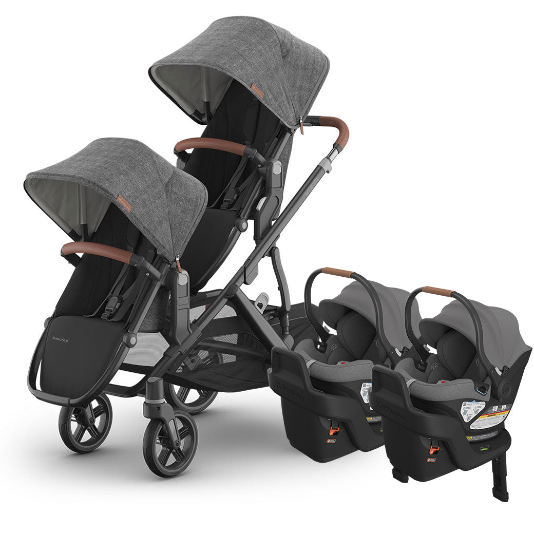 Vista V3 Twin Stroller + Aria Travel System
