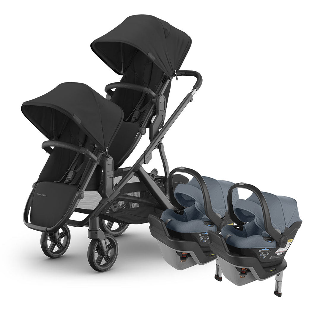 Vista V3 Twin Stroller + MESA Series Travel System