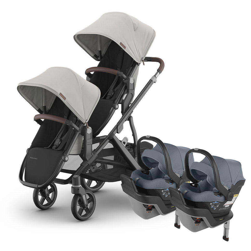 Vista V3 Twin Stroller + MESA Series Travel System