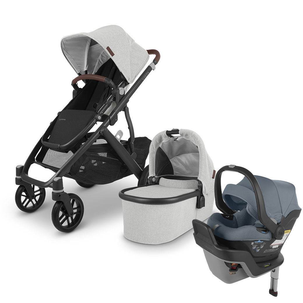 UPPAbaby VISTA V2 Travel System in -- Color_Anthony _ MESA Max _ Gregory