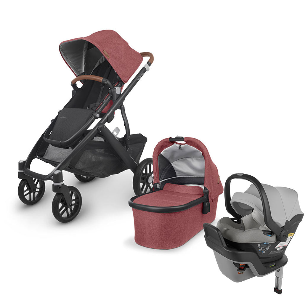 UPPAbaby VISTA V2 Travel System in -- Color_Lucy _ MESA Max _ Anthony