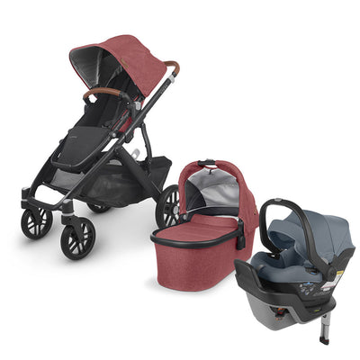 UPPAbaby VISTA V2 Travel System in -- Color_Lucy _ MESA Max _ Gregory