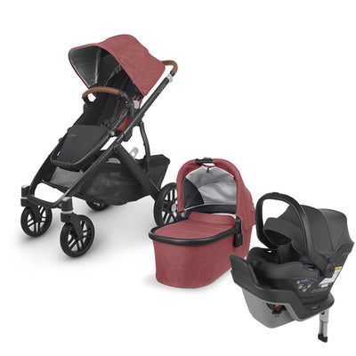 UPPAbaby VISTA V2 Travel System in -- Color_Lucy _ MESA Max _ Greyson