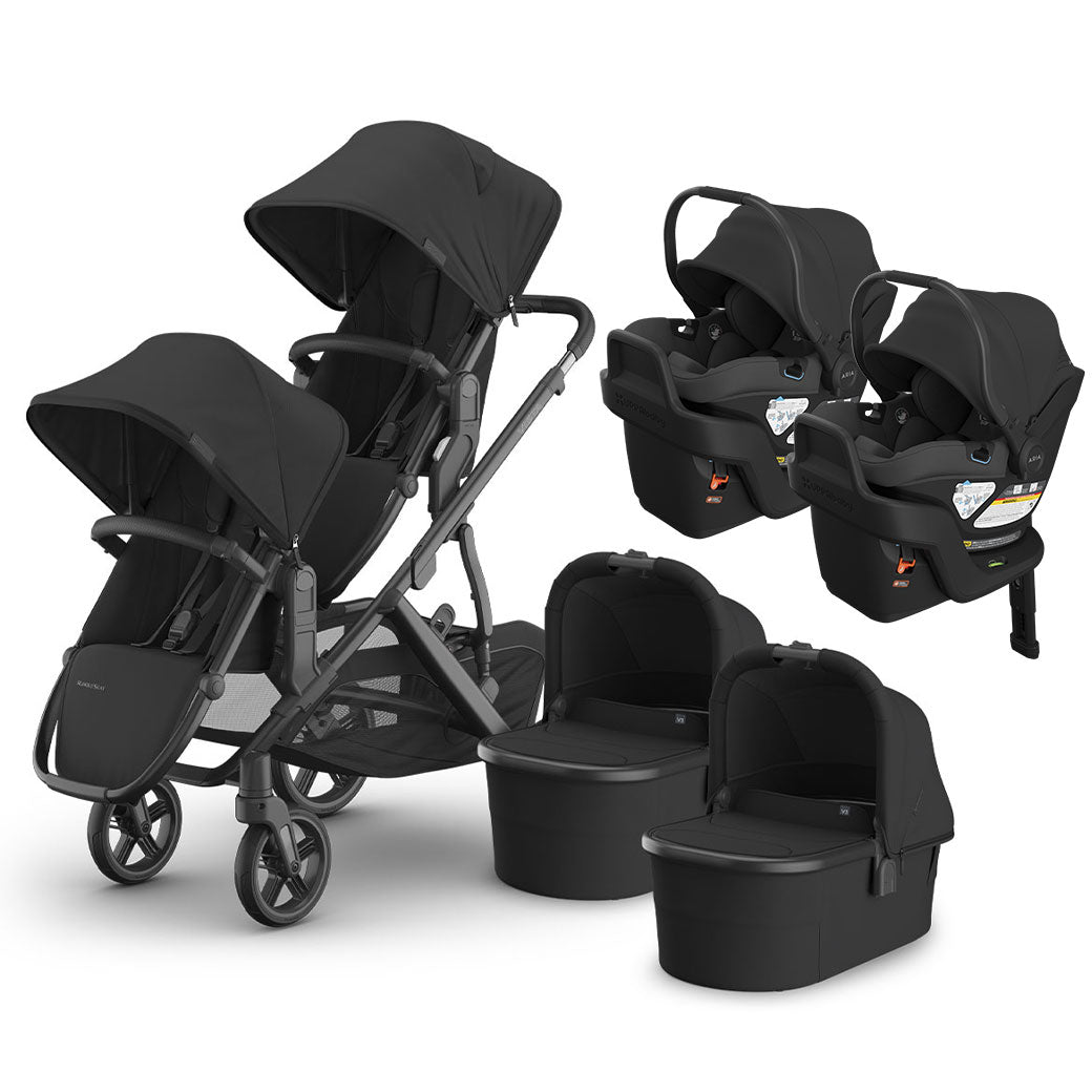 width of uppababy vista v2 UPPAbaby Vista V3 + Aria Travel System Callum/Jake