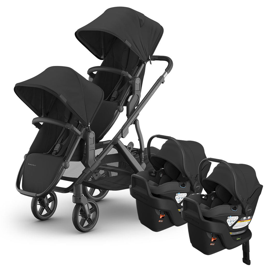 Vista V3 Twin Stroller + Aria V2 Travel System