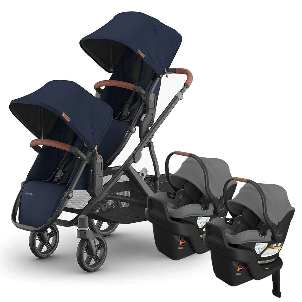Vista V3 Twin Stroller + Aria V2 Travel System