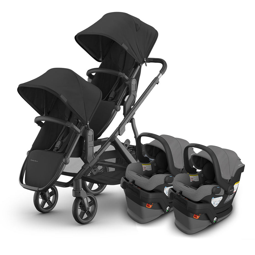 Vista V3 Twin Stroller + MESA Series Travel System