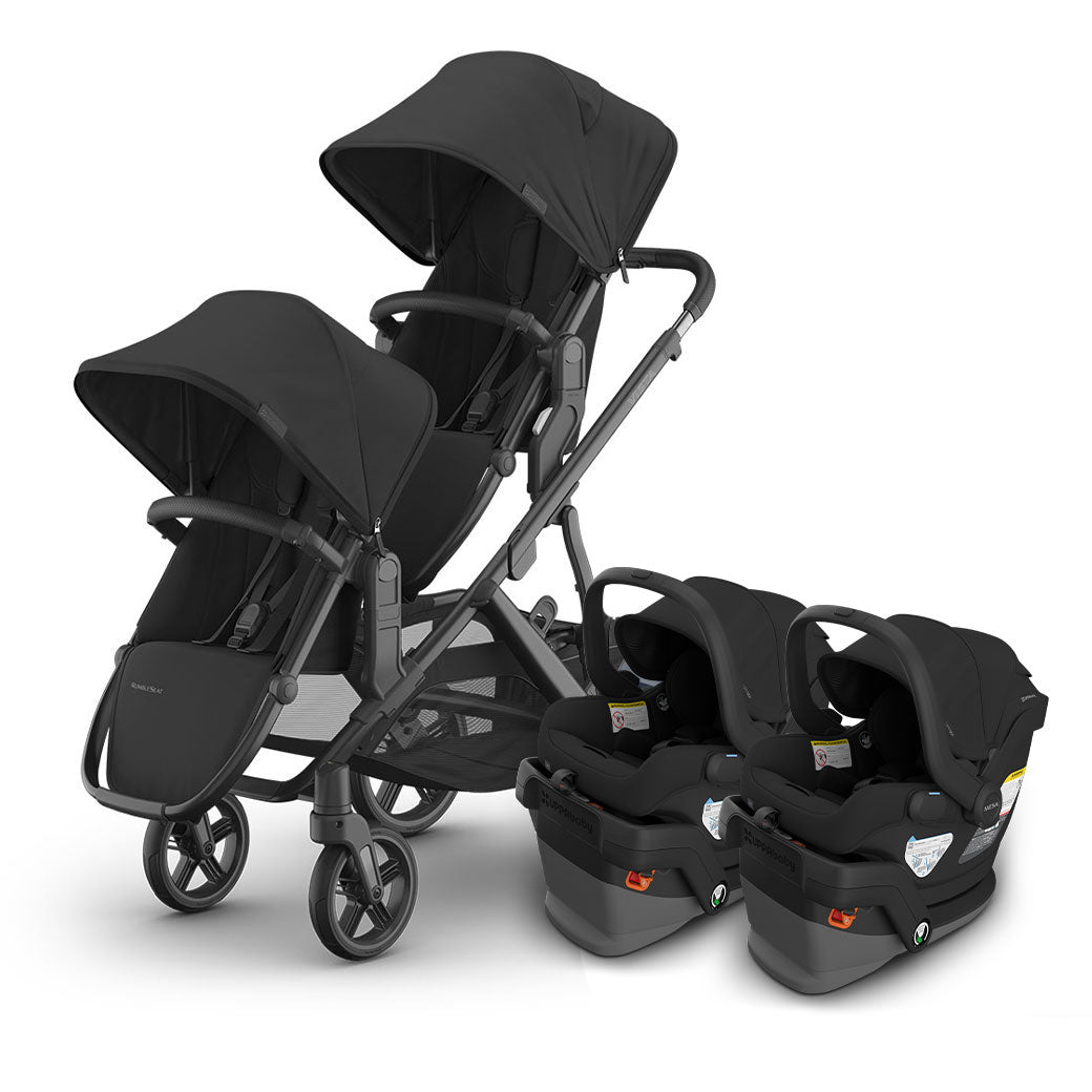 Vista V3 Twin Stroller + MESA Series Travel System