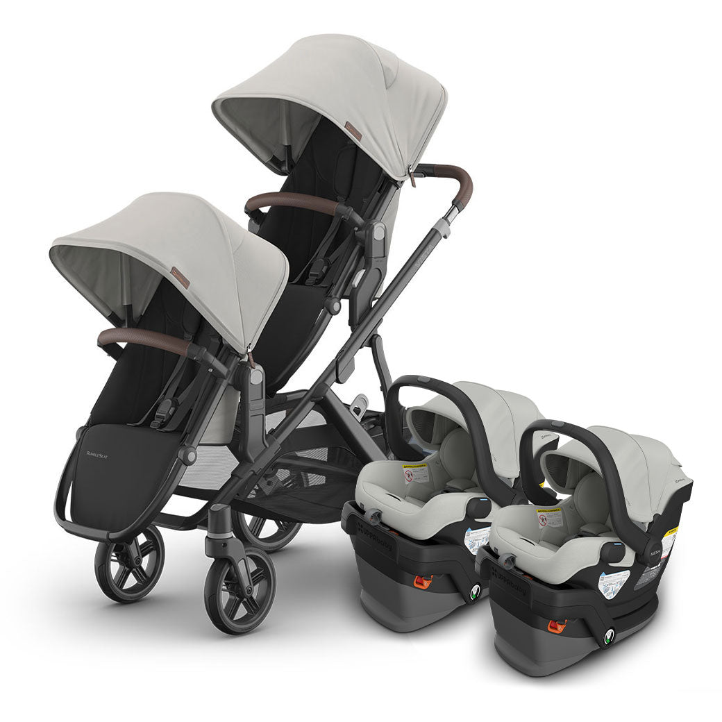 Vista V3 Twin Stroller + MESA Series Travel System