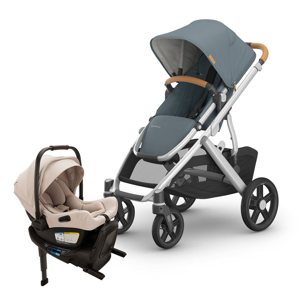Vista V3 Stroller + Nuna PIPA Series Travel System