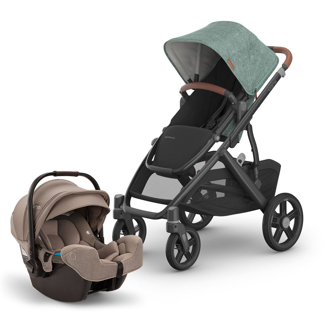 Vista V3 Stroller + Nuna PIPA Series Travel System