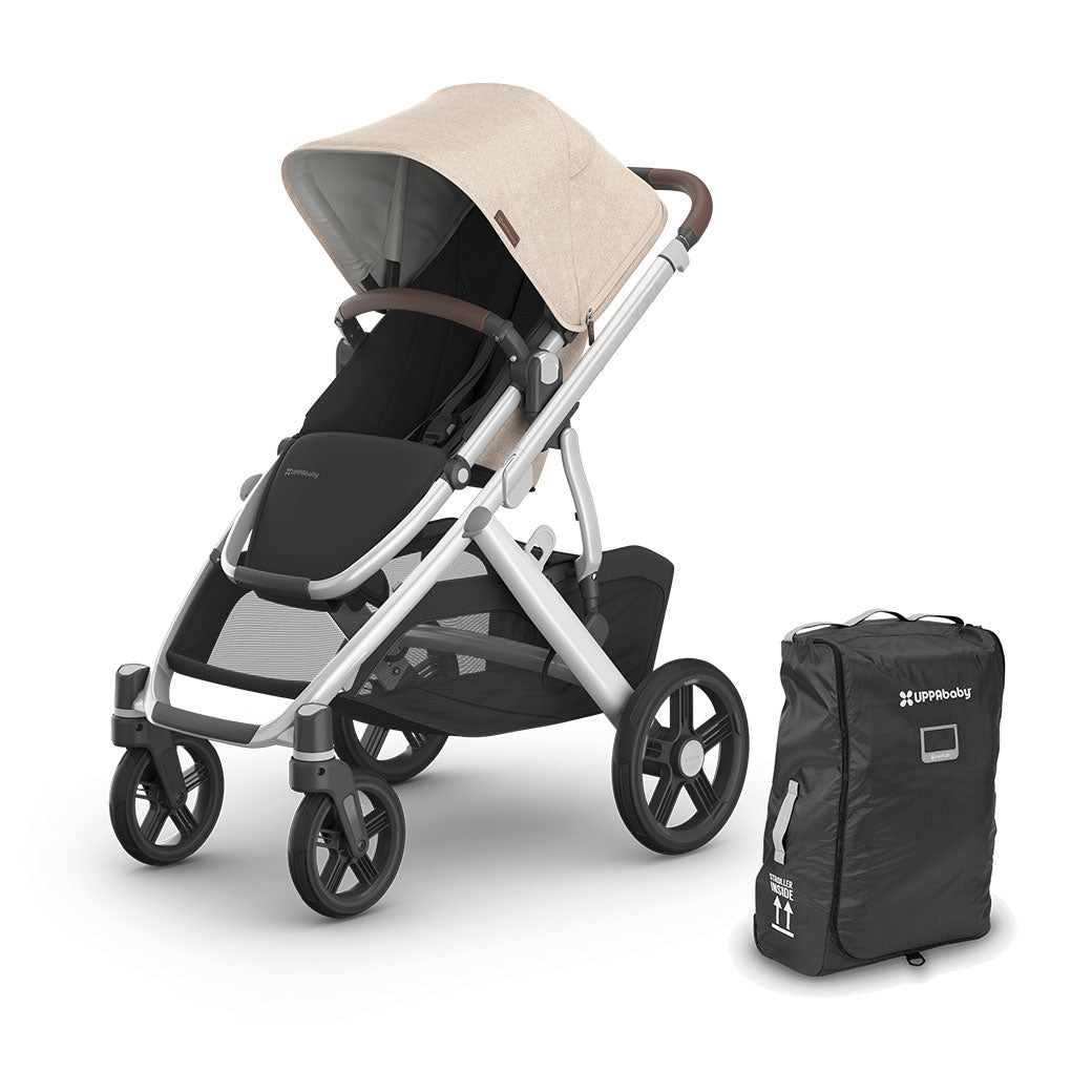 UPPAbaby Vista V3 Stroller + Travel Bag Bundle | Modern Nursery™ UPPAbaby Vista V3 Stroller + Travel Bag Bundle | Modern Nursery™