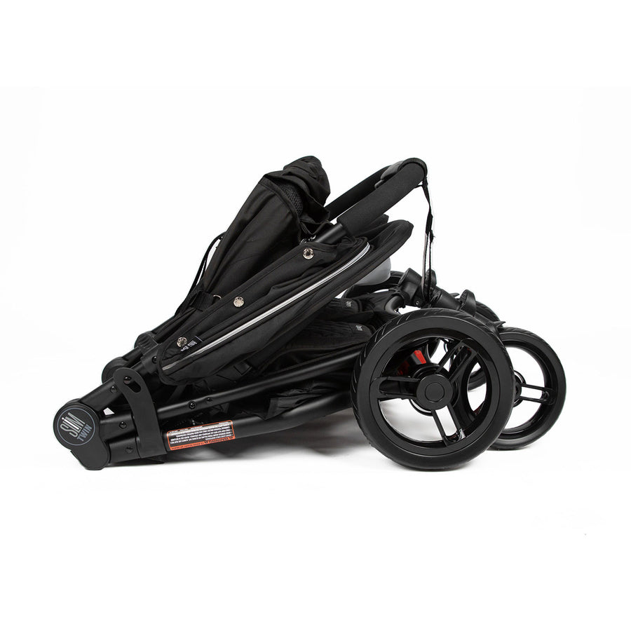 valco baby double stroller Valco Baby Slim Twin Double Stroller, Licorice