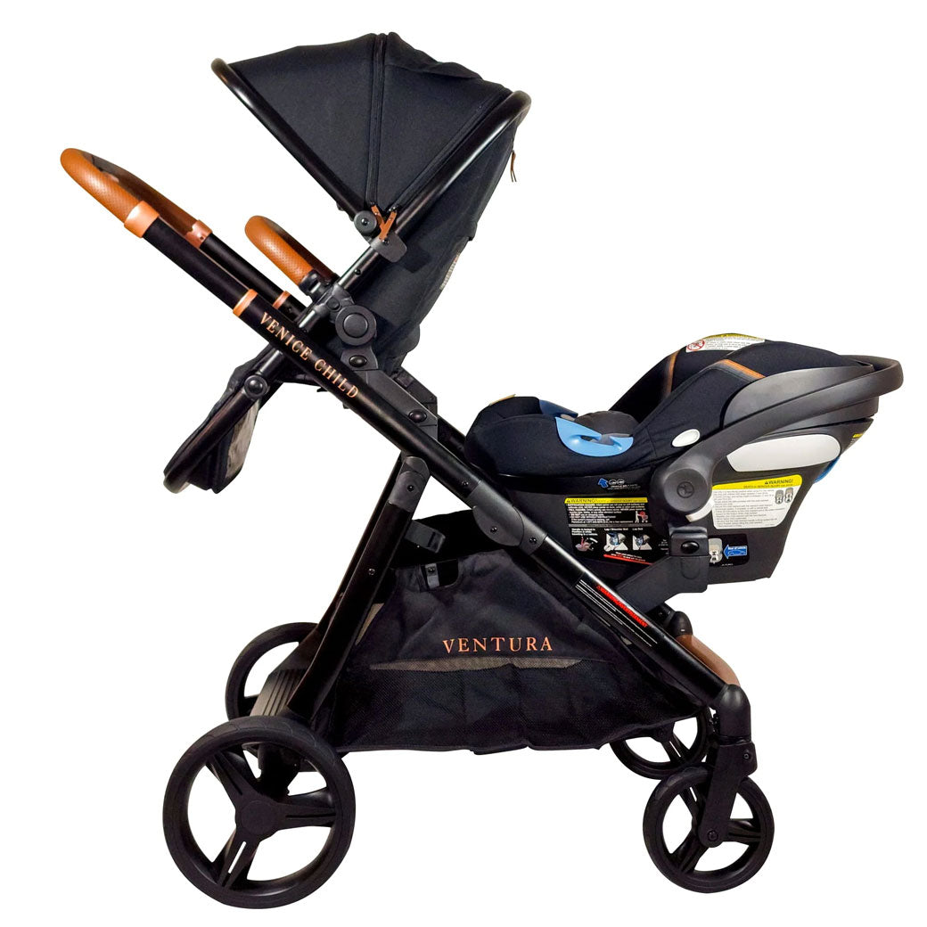 Maverick & Ventura Stroller Infant Car Seat Adapters for Nuna, Maxi-Cosi Mico, Cybex & Clek