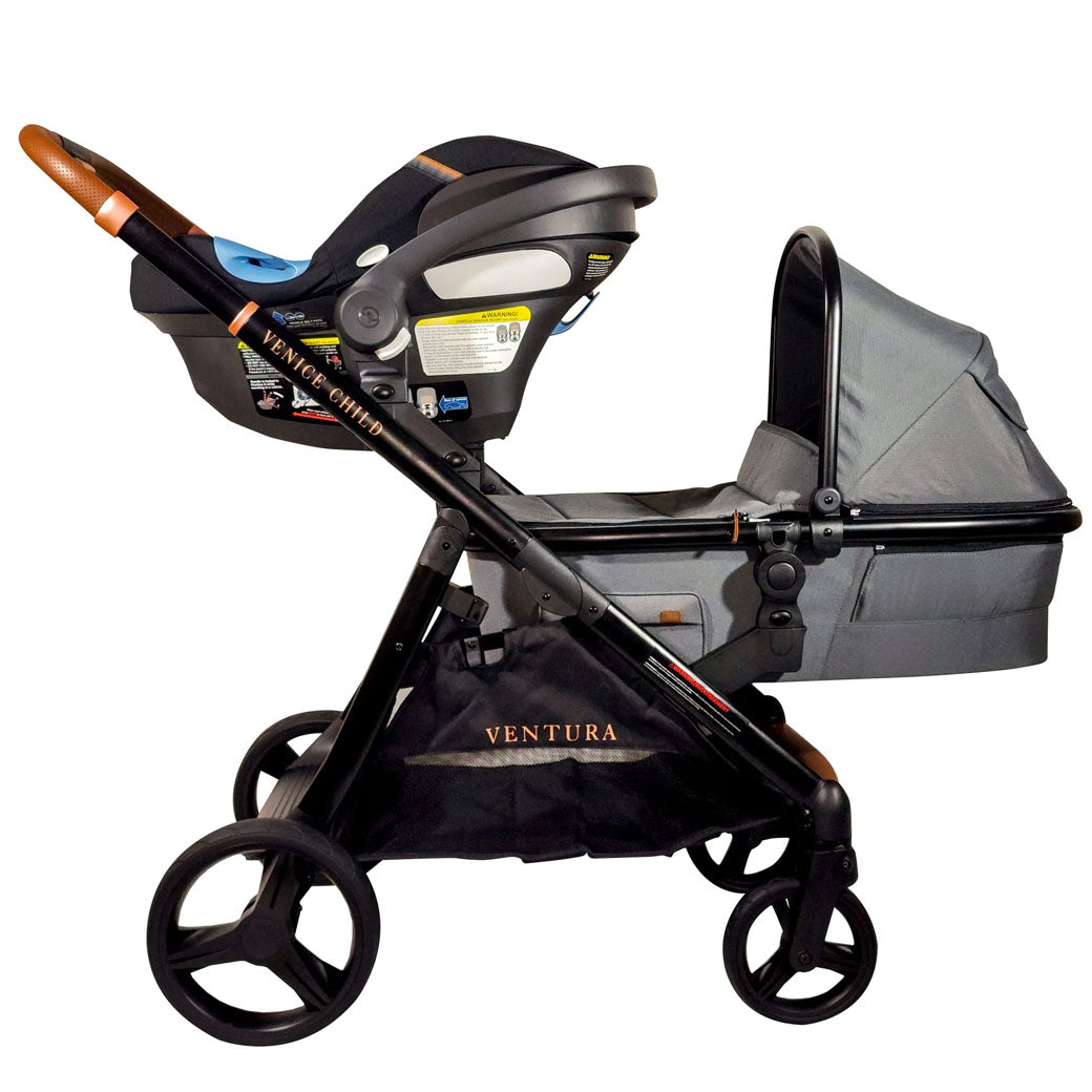 Maverick & Ventura Stroller Infant Car Seat Adapters for Nuna, Maxi-Cosi Mico, Cybex & Clek