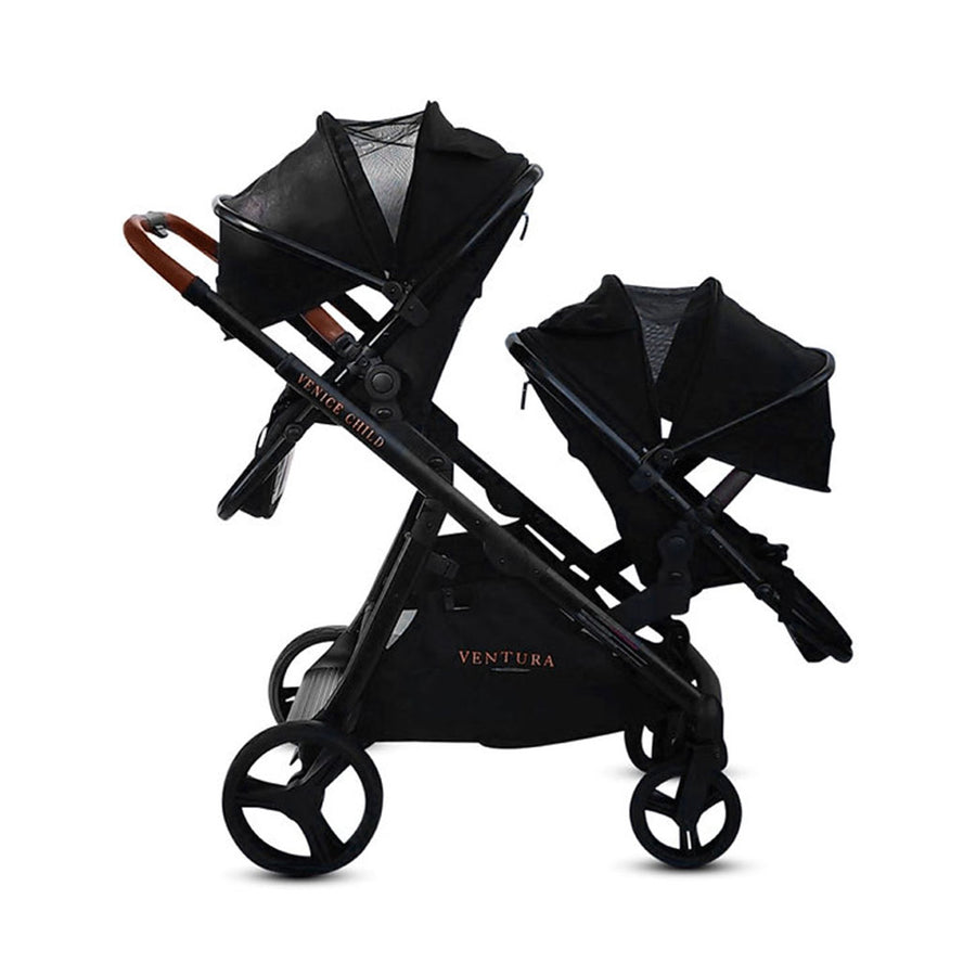 Venice Child Ventura Single to Double Sit-and-Stand Stroller & 2nd Toddler  Seat | Modern Nursery
