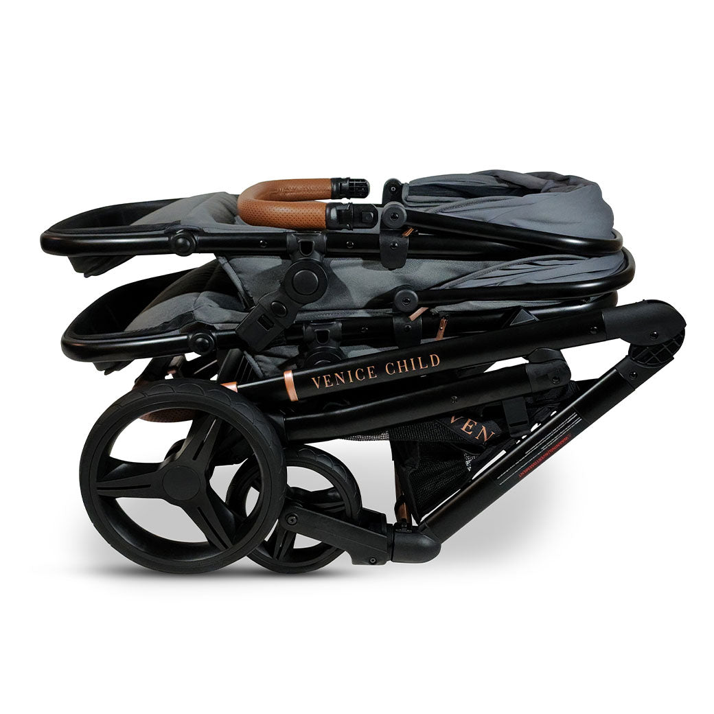 Ventura Single to Double Sit-and-Stand Stroller & 2nd Toddler Seat