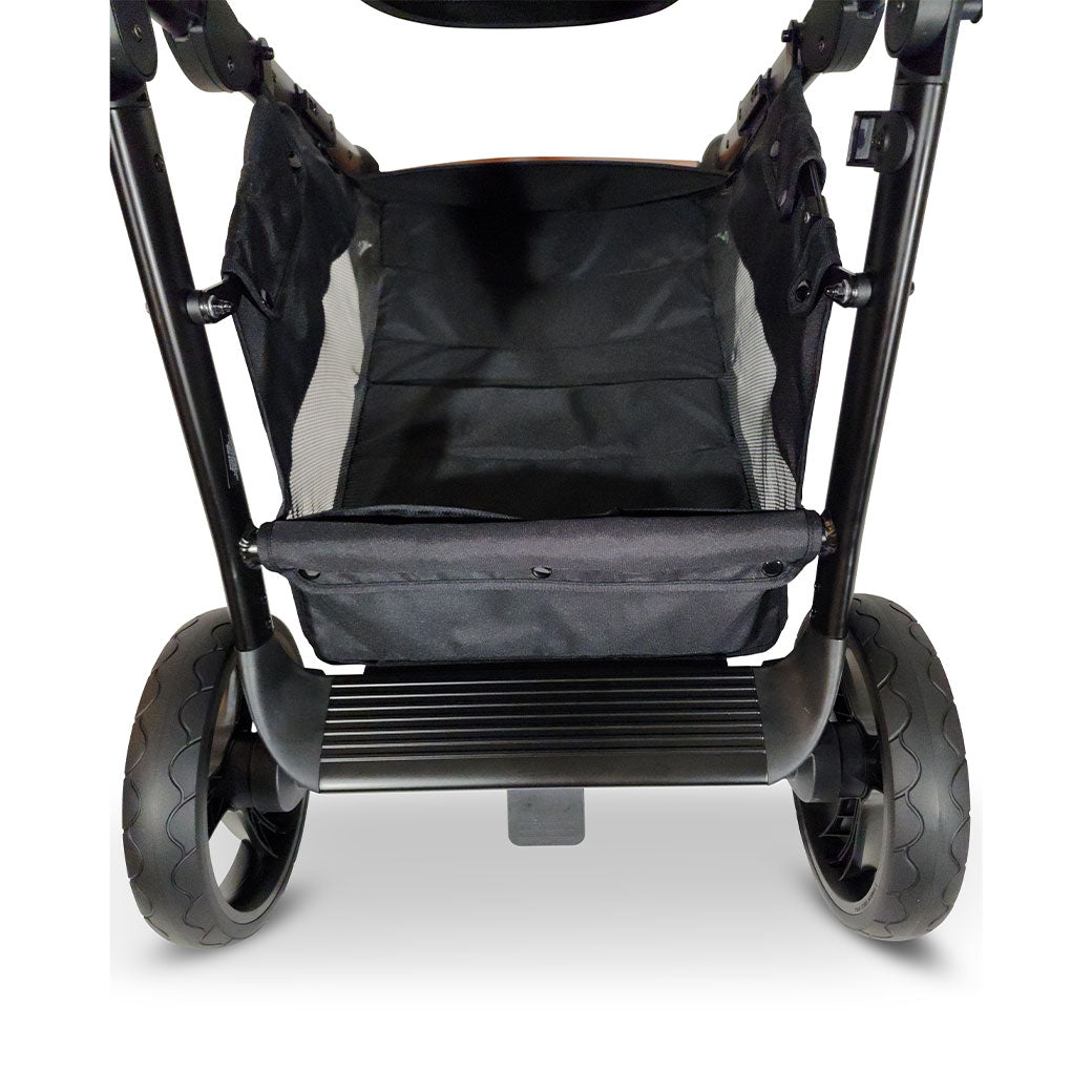 sit and stand double jogging stroller Venice Child Ventura Single to Double Sit-And-Stand Stroller & Bassinet, Shadow