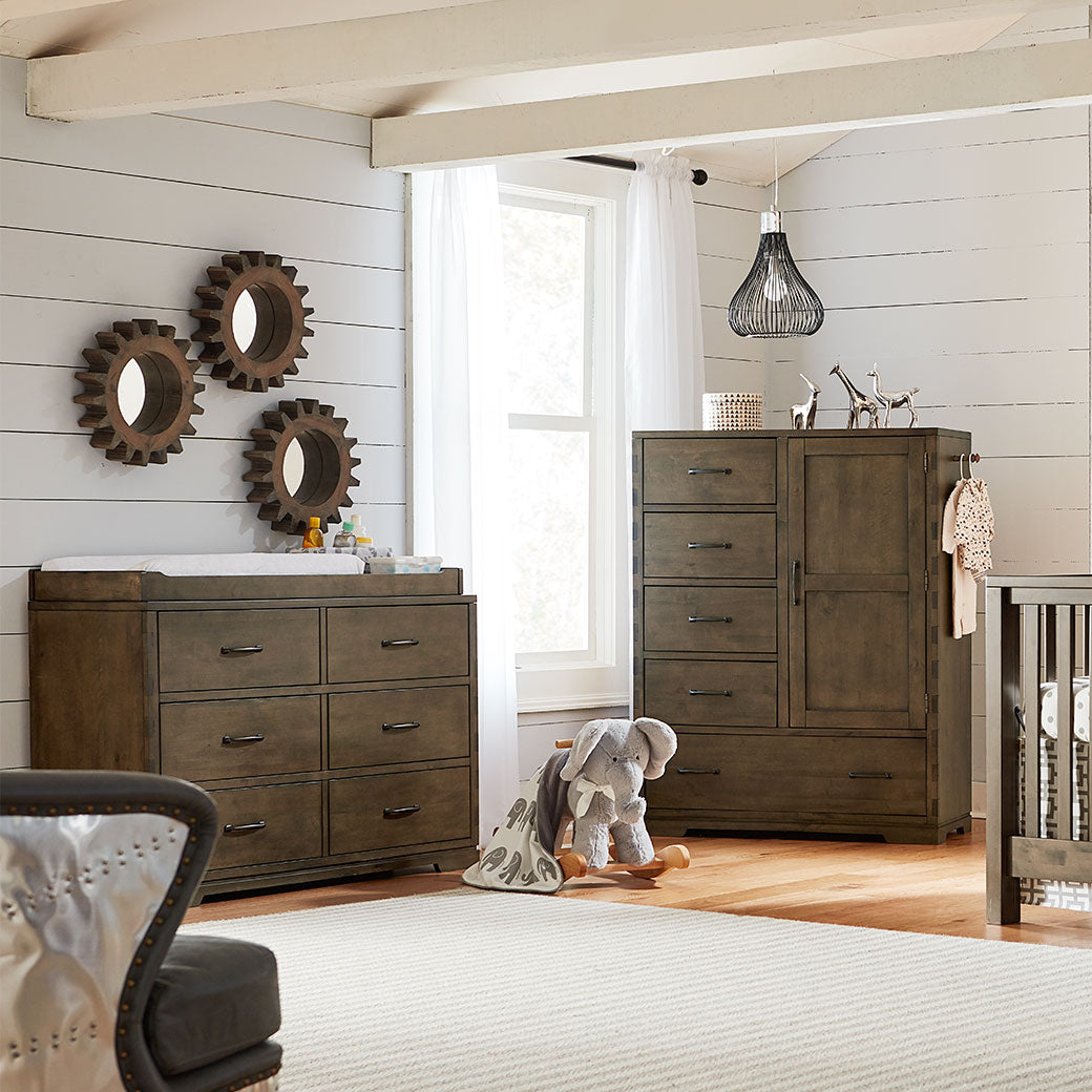 Dovetail 6-Drawer Dresser, Graphite Dovetail 6-Drawer Dresser, Graphite