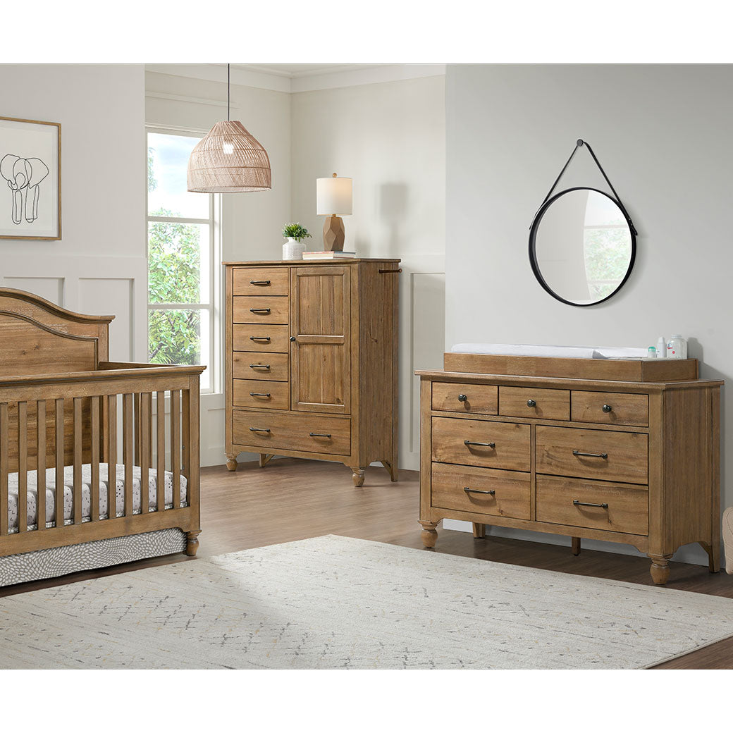 Westwood Design Highland 7-Drawer Dresser Sand Dune Westwood Design Highland 7-Drawer Dresser Sand Dune