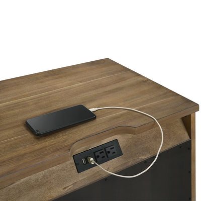Highland Nightstand With USB Port