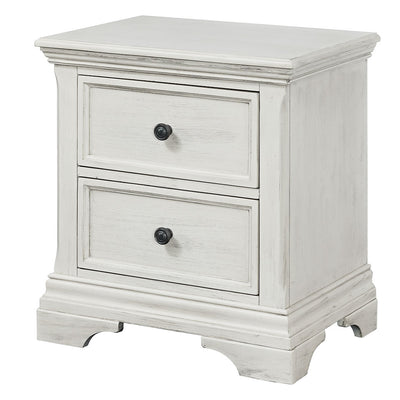 Westwood Design Olivia 2-Drawer Nightstand in -- Color_Brushed White