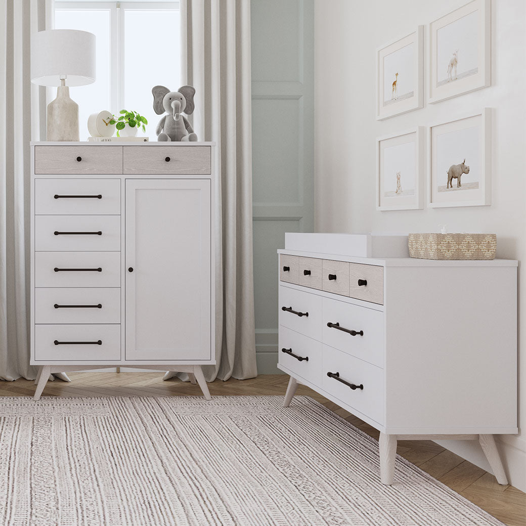 Westwood Baby Rowan Ash Linen Dresser