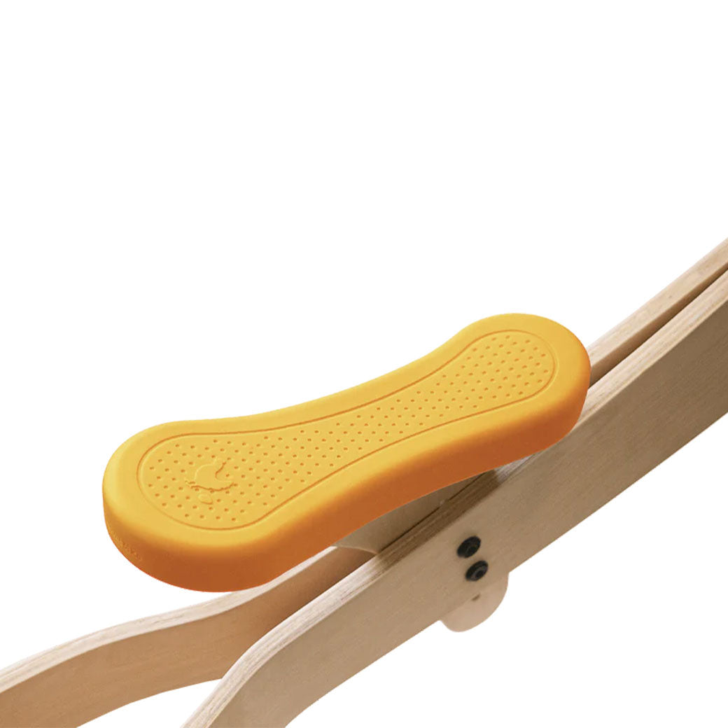 Closeup of Wishbone 3-in-1 Bike + Seat Cover in -- Color_Yellow