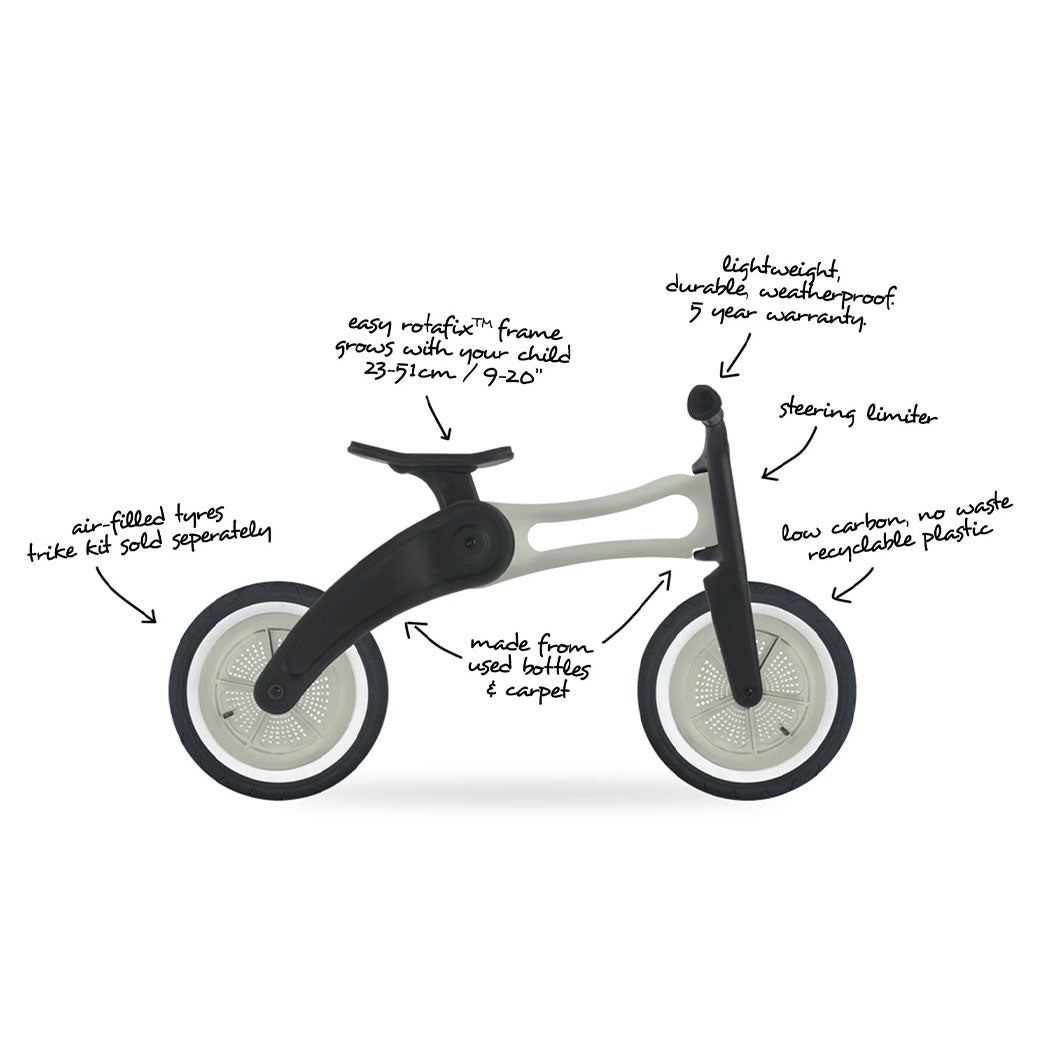 Features of Wishbone Bike RE2 3 in 1 in -- Lifestyle