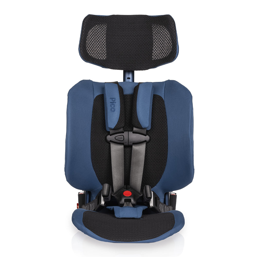 Front view of WAYB Pico Car Seat in -- Color_Midnight Sky
