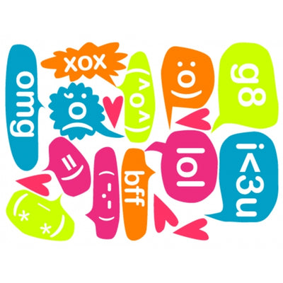 Texting Wall Stickers