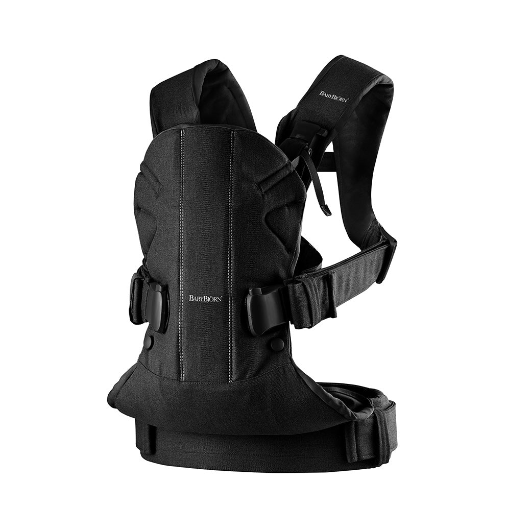 BABYBJÖRN Baby Carrier One in -- Color_Black Cotton