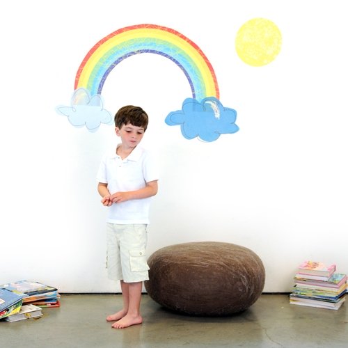 Where the Wild Things Grow Rainbow Promise Wall Stickers