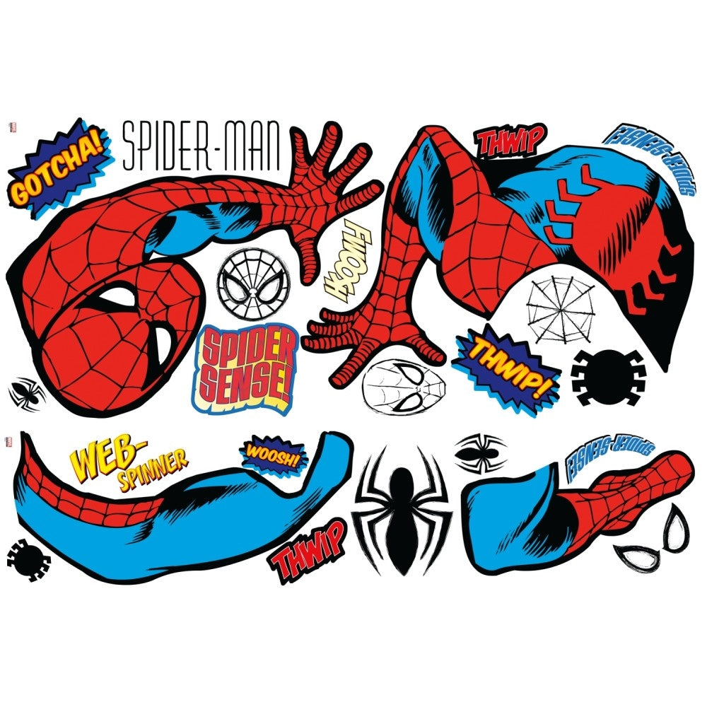 Classic Spider-Man Giant Wall Decals