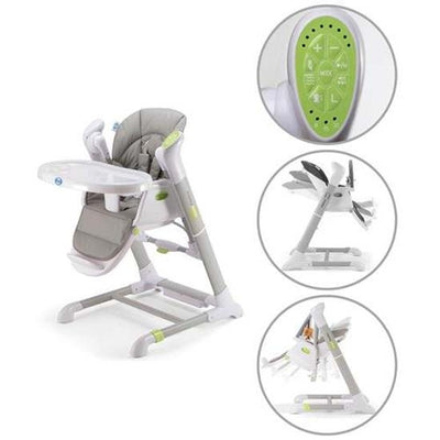 Pappy Rock High Chair Gray