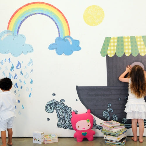Where the Wild Things Grow Rainbow Promise Wall Stickers