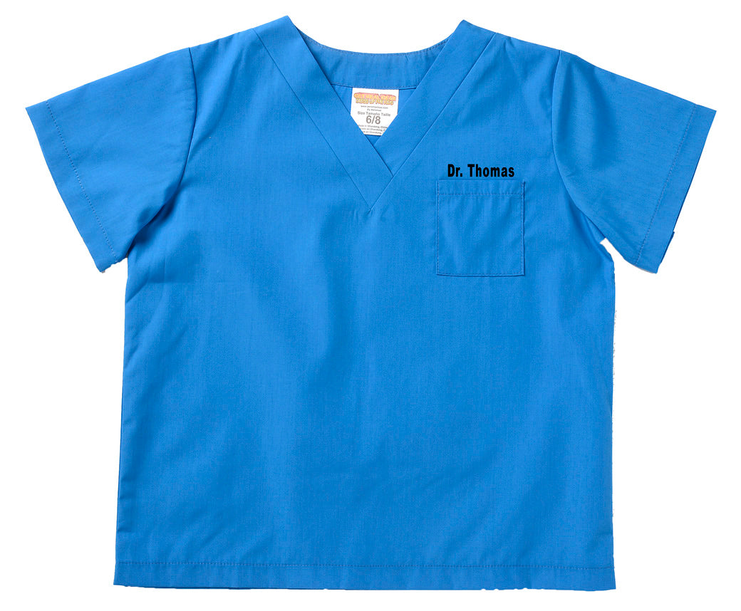 Junior Doctor Blue Scrubs