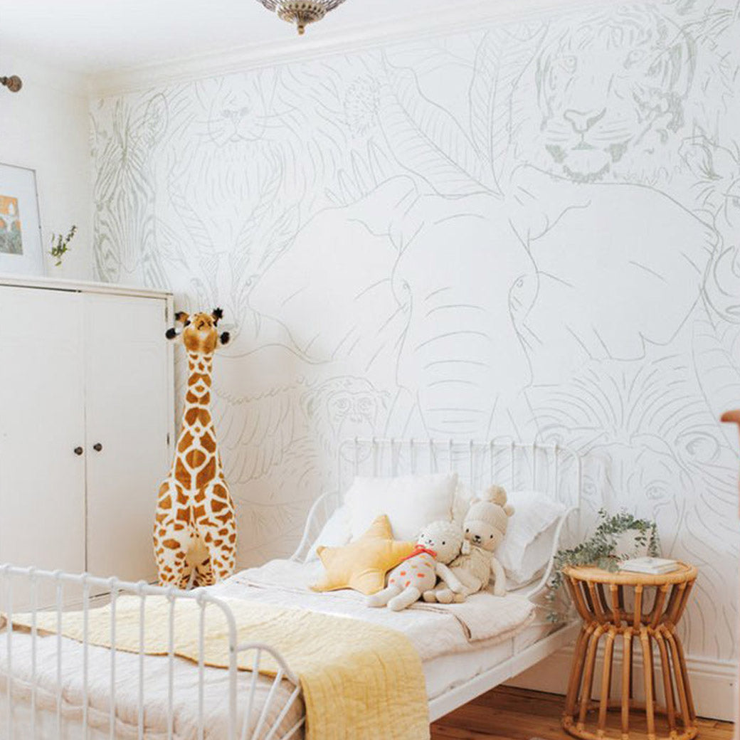 Anewall Animal Kingdom Mural Modern Nursery